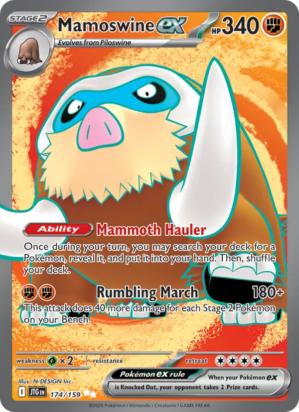 Mamoswine ex #174 — Journey Together