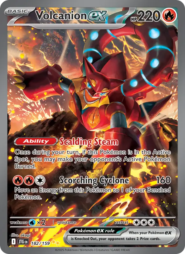 Volcanion ex #182 — Journey Together