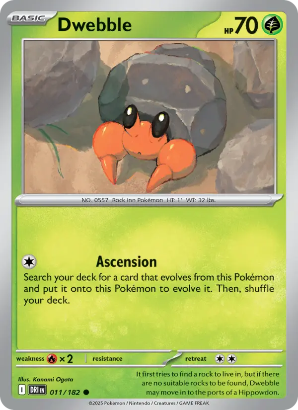 Dwebble #011 — Destined Rivals