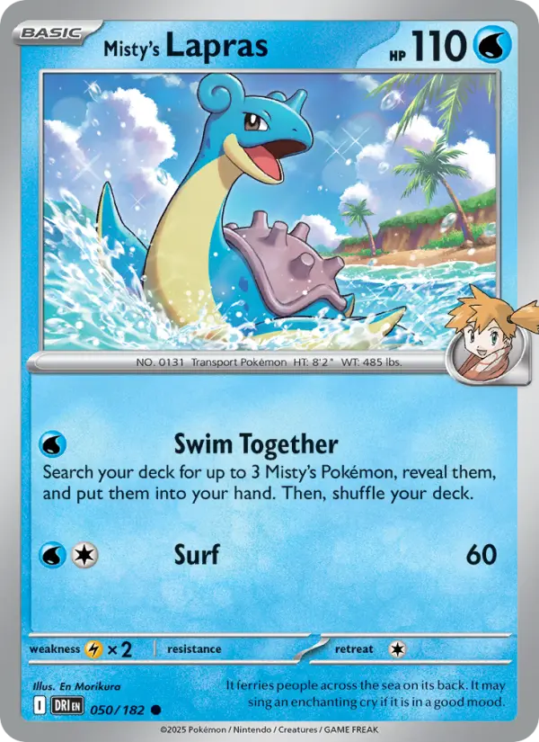 Misty's Lapras #050 — Destined Rivals