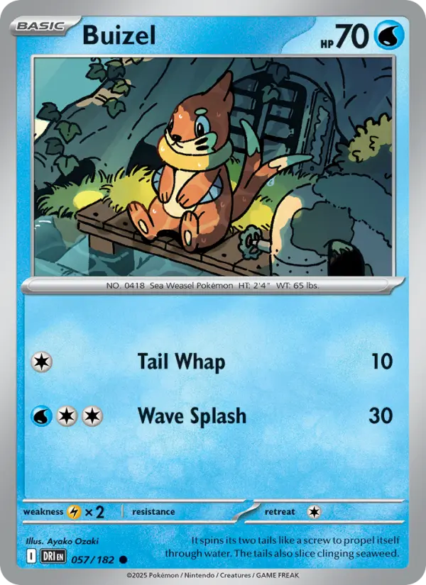 Buizel #057 — Destined Rivals