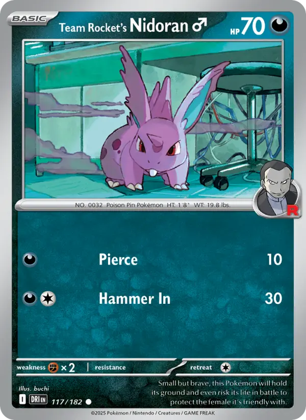 Team Rocket's Nidoran♂ #117 — Destined Rivals