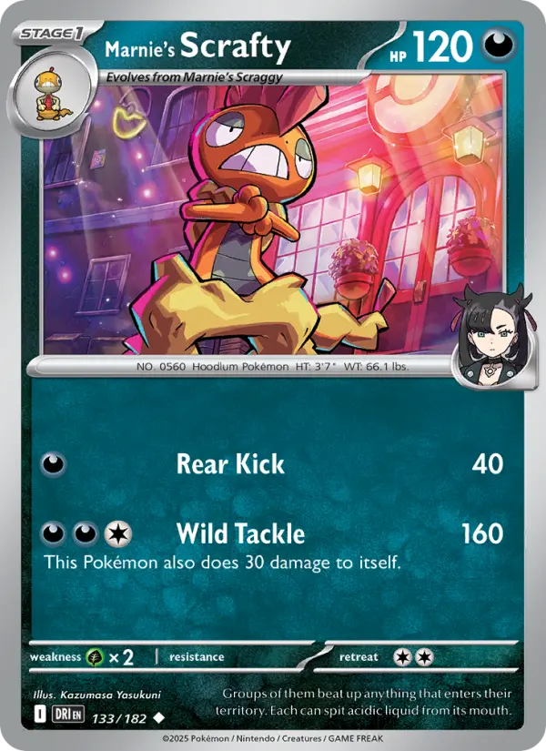 Marnie's Scrafty #133 — Destined Rivals