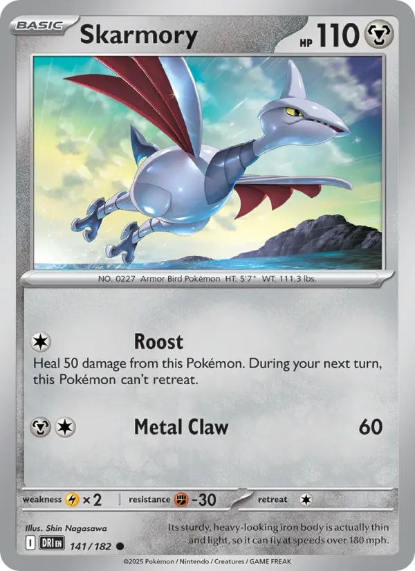 Skarmory #141 — Destined Rivals