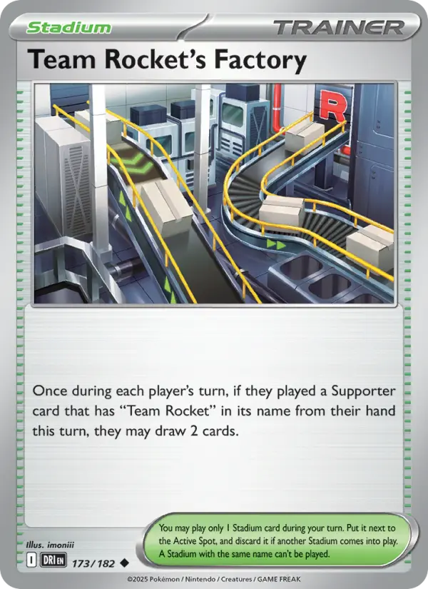 Team Rocket's Factory #173 — Destined Rivals