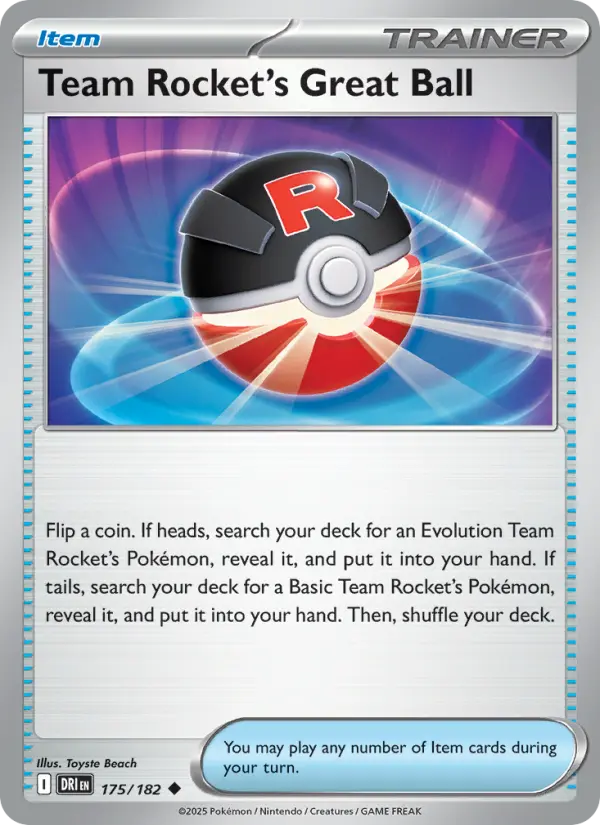 Team Rocket's Great Ball #175 — Destined Rivals