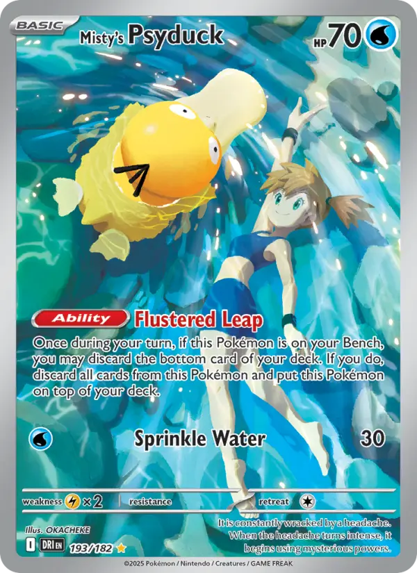 Misty's Psyduck #193 — Destined Rivals