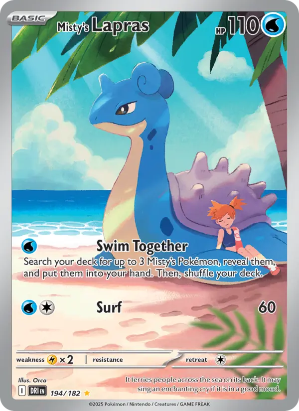 Misty's Lapras #194 — Destined Rivals