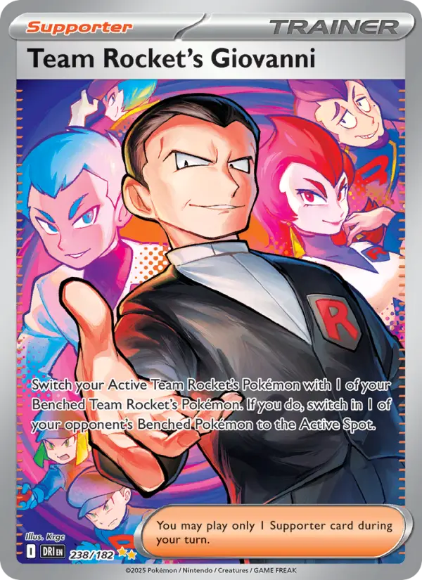 Team Rocket's Giovanni #238 — Destined Rivals