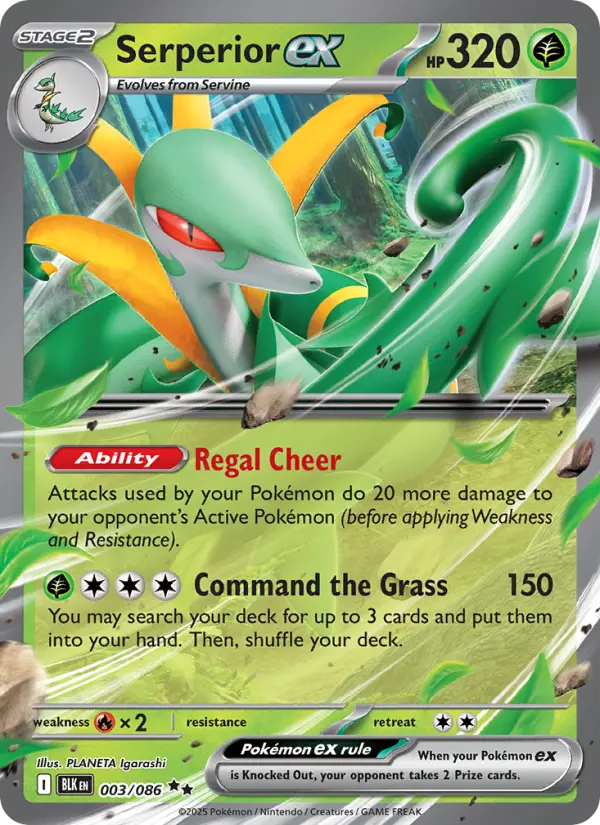 Serperior ex #003 — Black Bolt