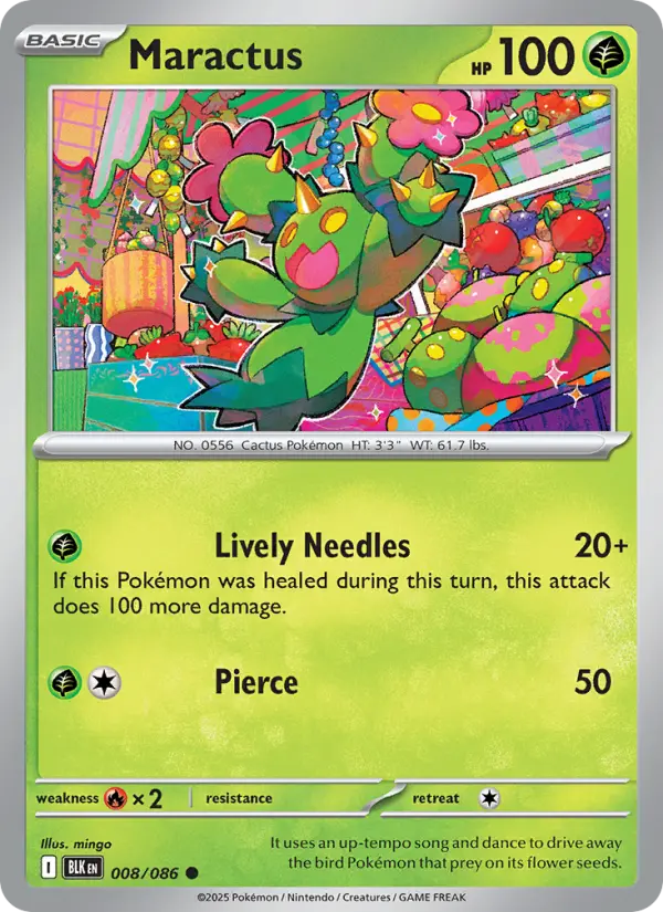 Maractus #008 — Black Bolt