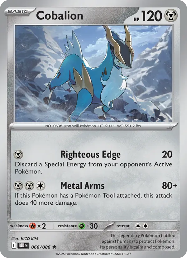Cobalion #066 — Black Bolt