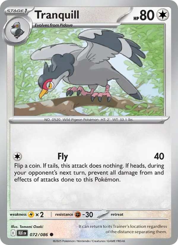 Tranquill #072 — Black Bolt