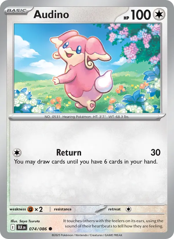 Audino #074 — Black Bolt