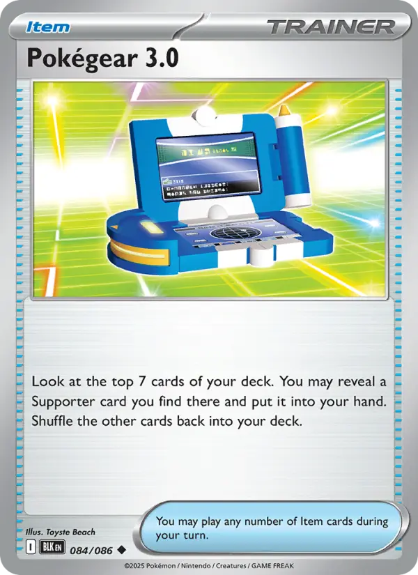 Pokégear 3.0 #084 — Black Bolt
