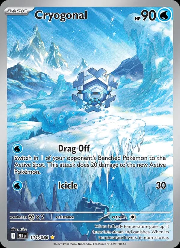Cryogonal #111 — Black Bolt