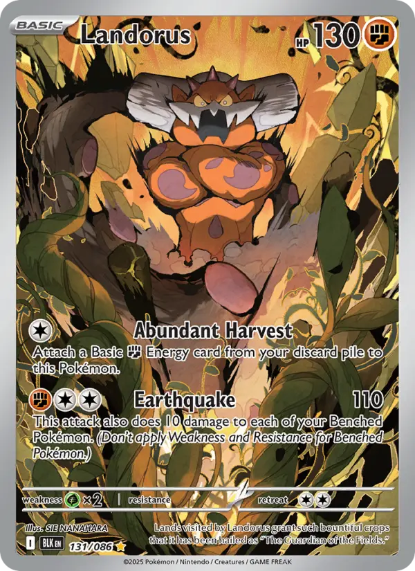Landorus #131 — Black Bolt