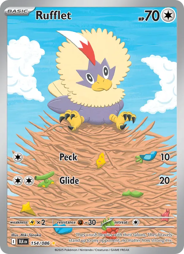 Rufflet #154 — Black Bolt