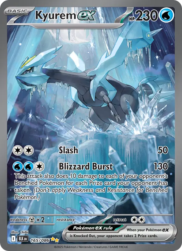 Kyurem ex #165 — Black Bolt