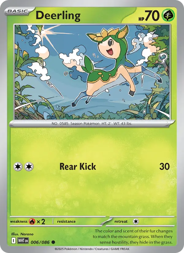 Deerling #006 — White Flare