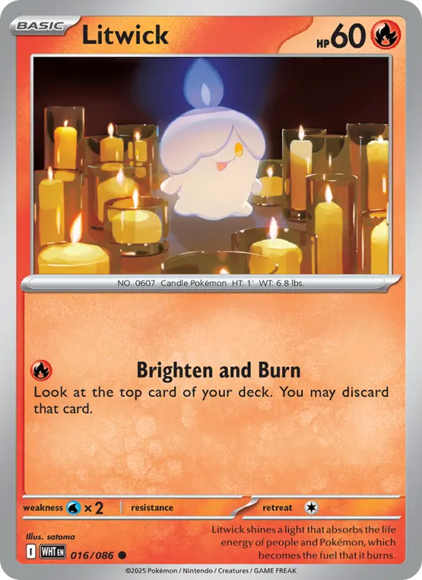 Litwick #016 — White Flare