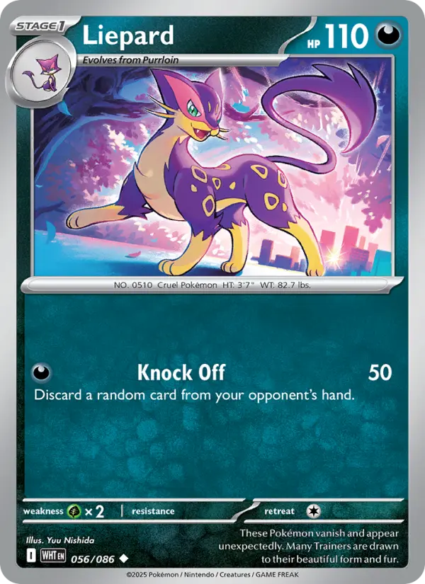Liepard #056 — White Flare