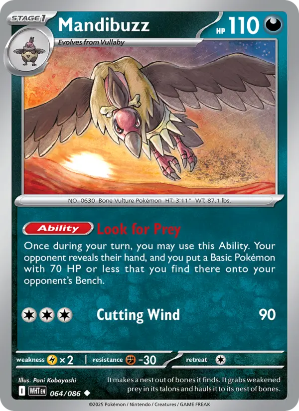 Mandibuzz #064 — White Flare