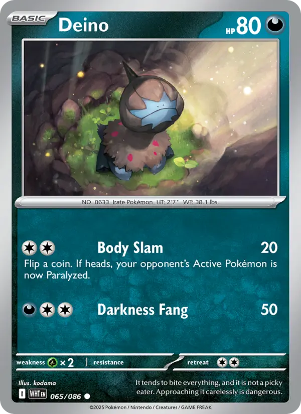 Deino #065 — White Flare