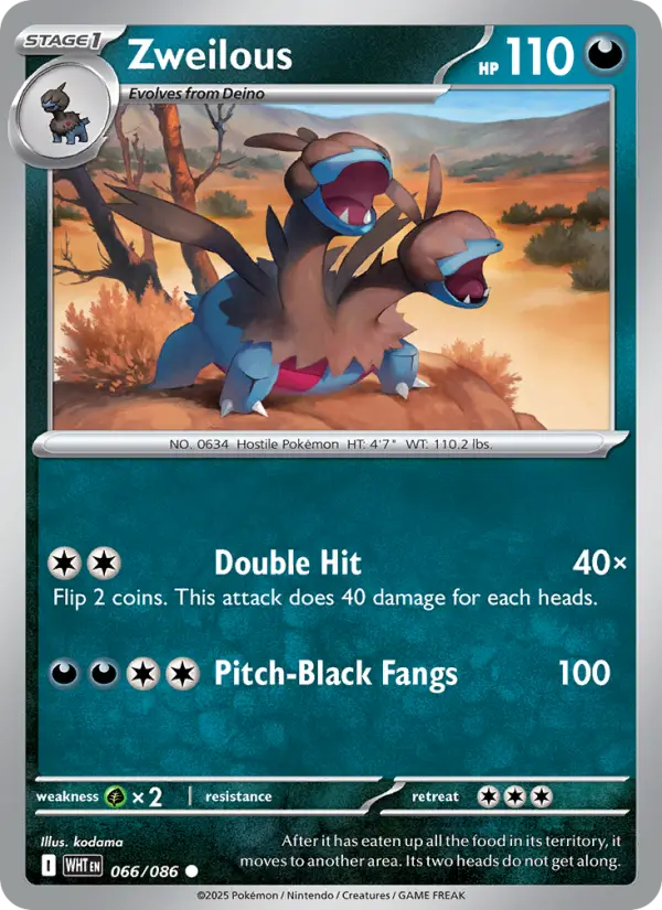 Zweilous #066 — White Flare