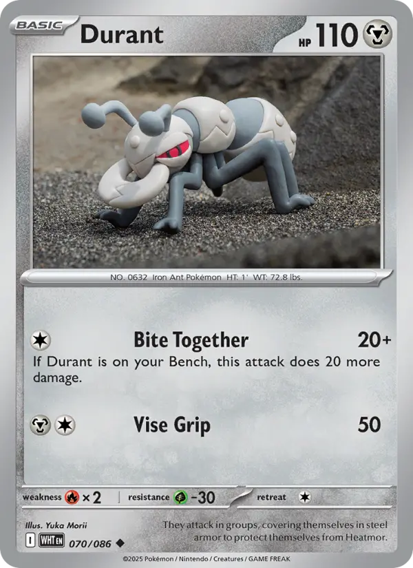 Durant #070 — White Flare