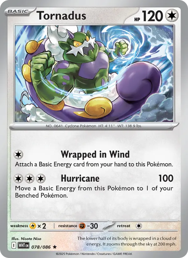 Tornadus #078 — White Flare