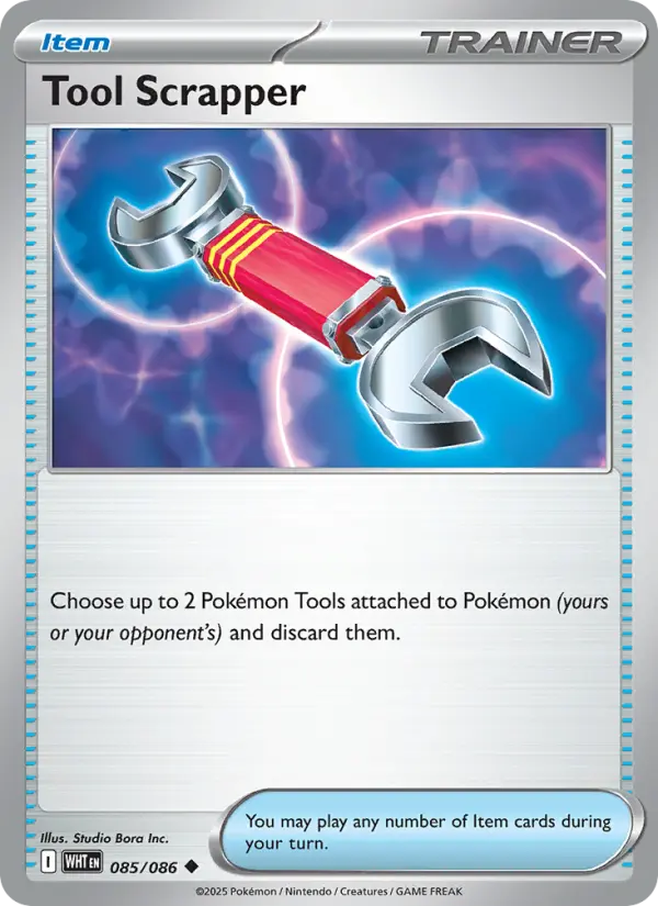 Tool Scrapper #085 — White Flare