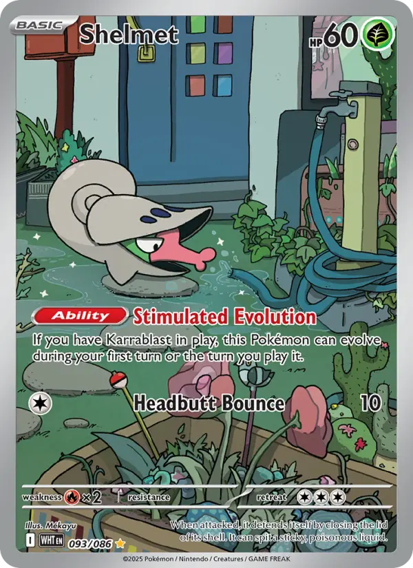 Shelmet #093 — White Flare