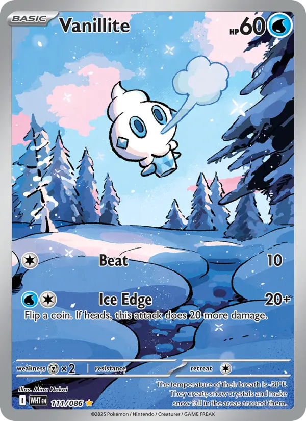 Vanillite #111 — White Flare
