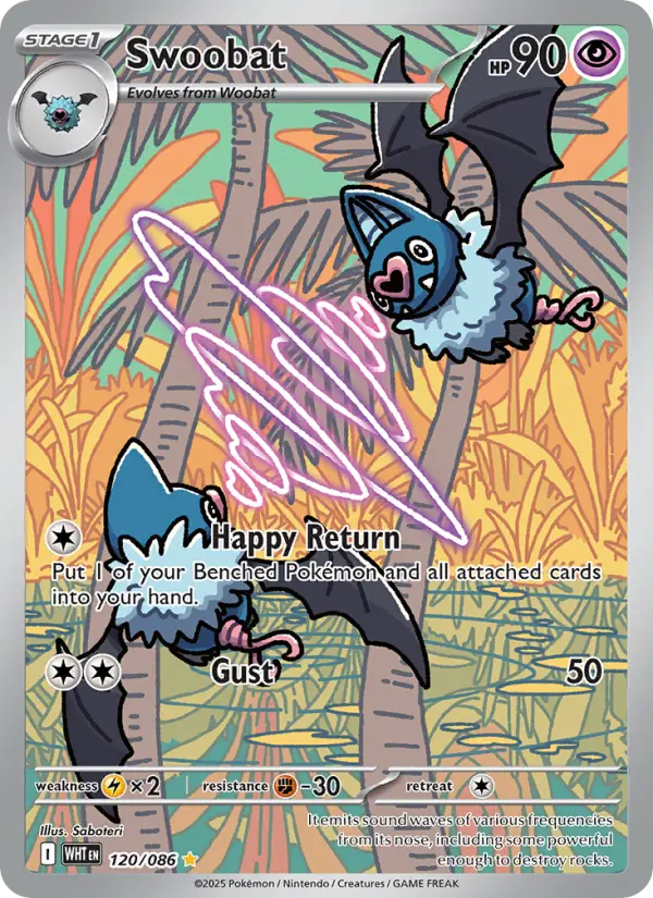 Swoobat #120 — White Flare