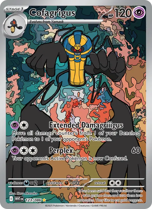 Cofagrigus #123 — White Flare