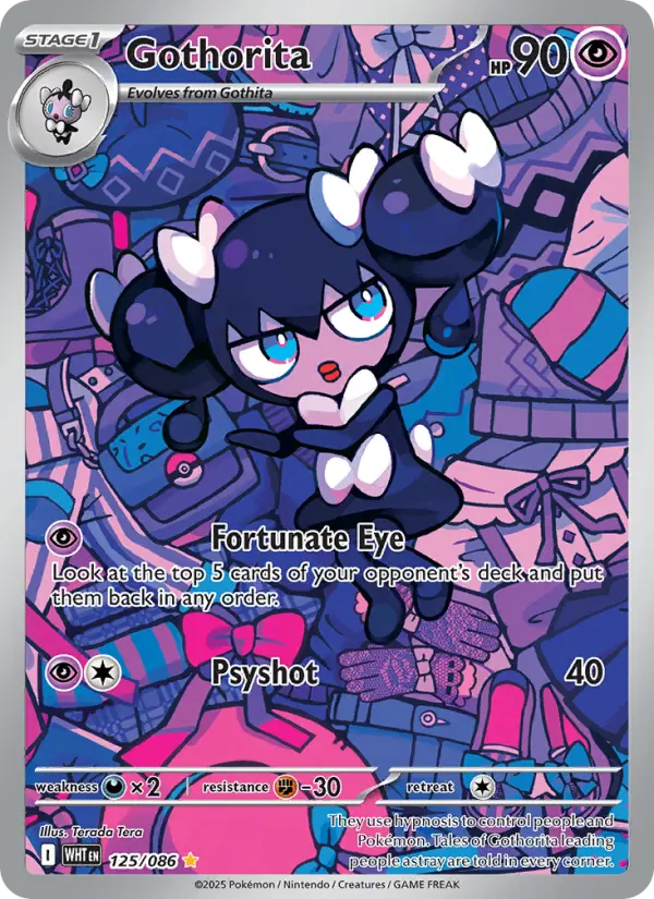 Gothorita #125 — White Flare