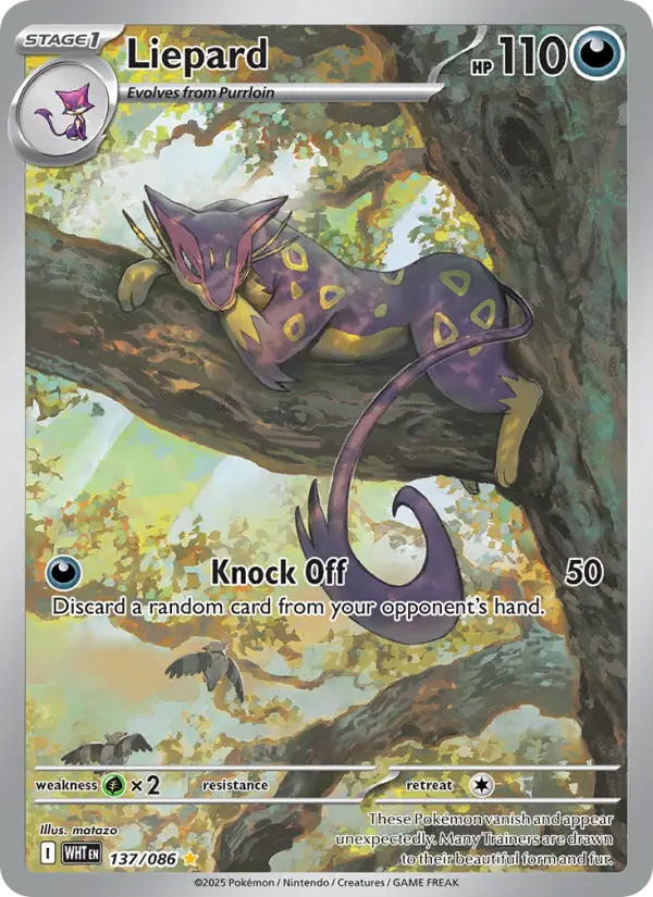 Liepard #137 — White Flare