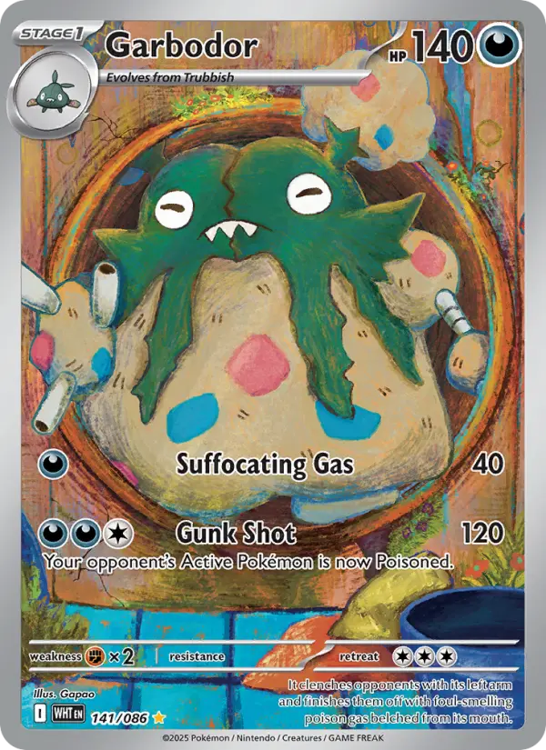 Garbodor #141 — White Flare
