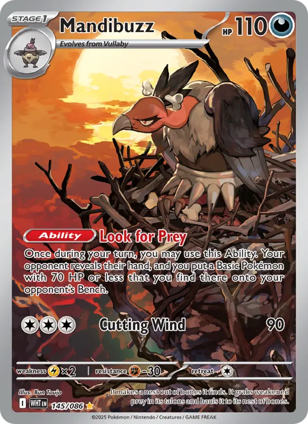 Mandibuzz #145 — White Flare