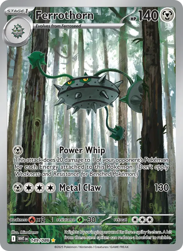 Ferrothorn #149 — White Flare
