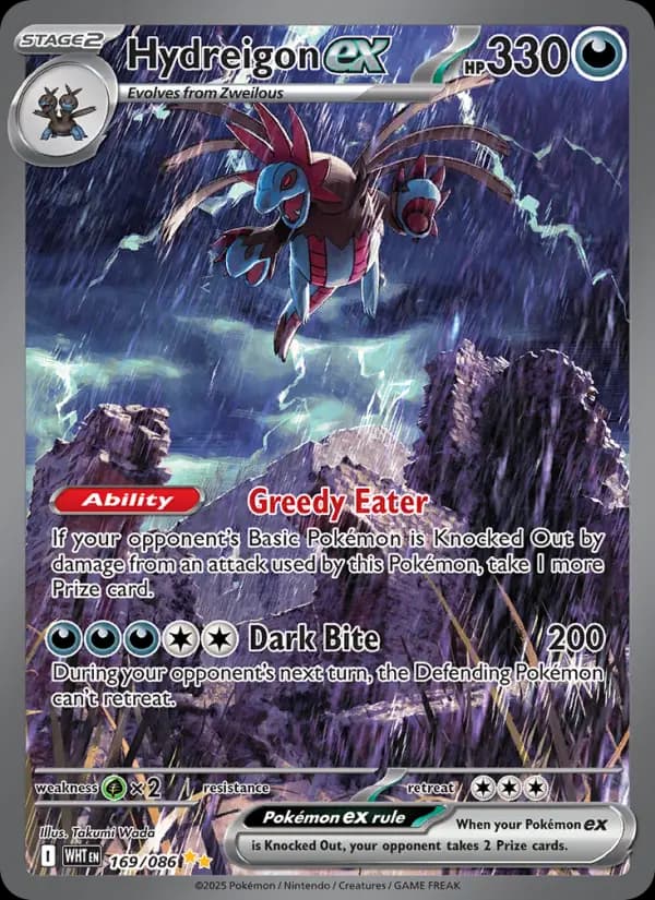 Hydreigon ex #169 — White Flare