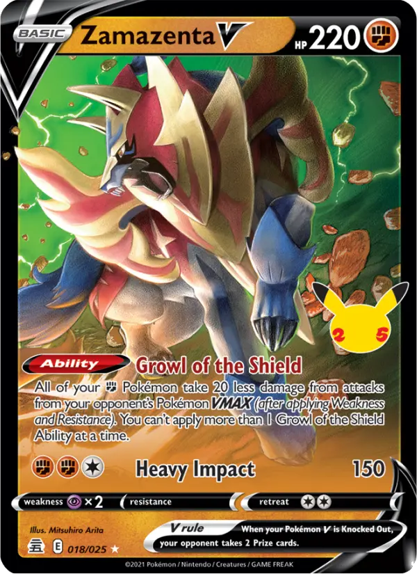 Zamazenta V #18 — Celebrations