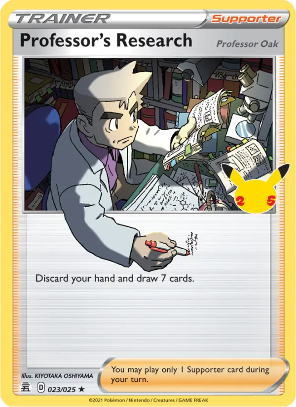 Professor's Research (Professor Oak) #23 — Celebrations