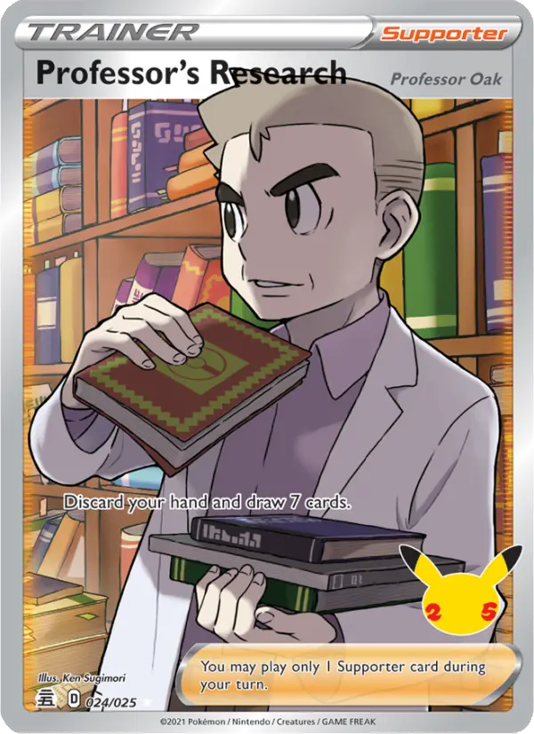 Professor's Research (Professor Oak) #24 — Celebrations