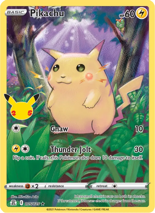 Pikachu #5 — Celebrations