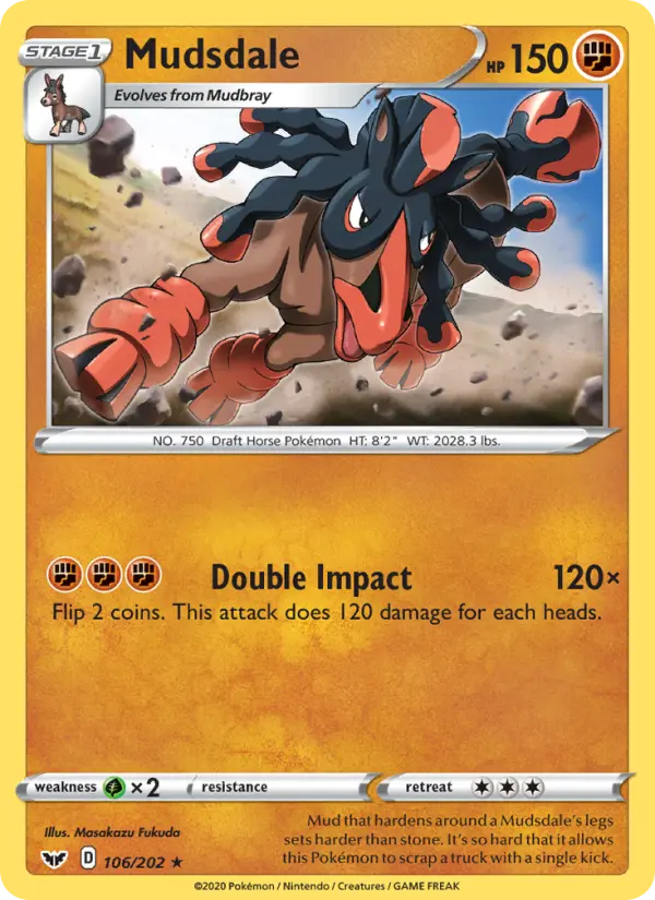 Mudsdale #106 — Sword & Shield