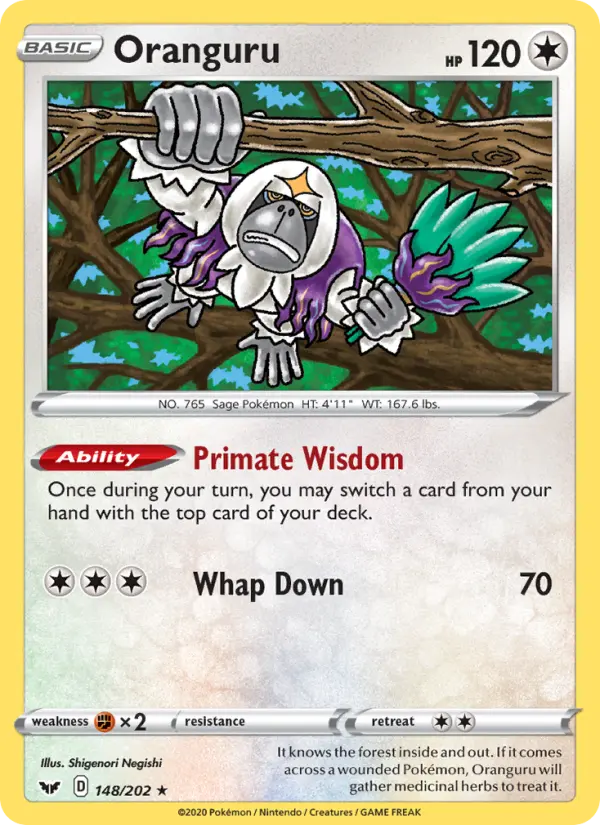 Oranguru #148 — Sword & Shield