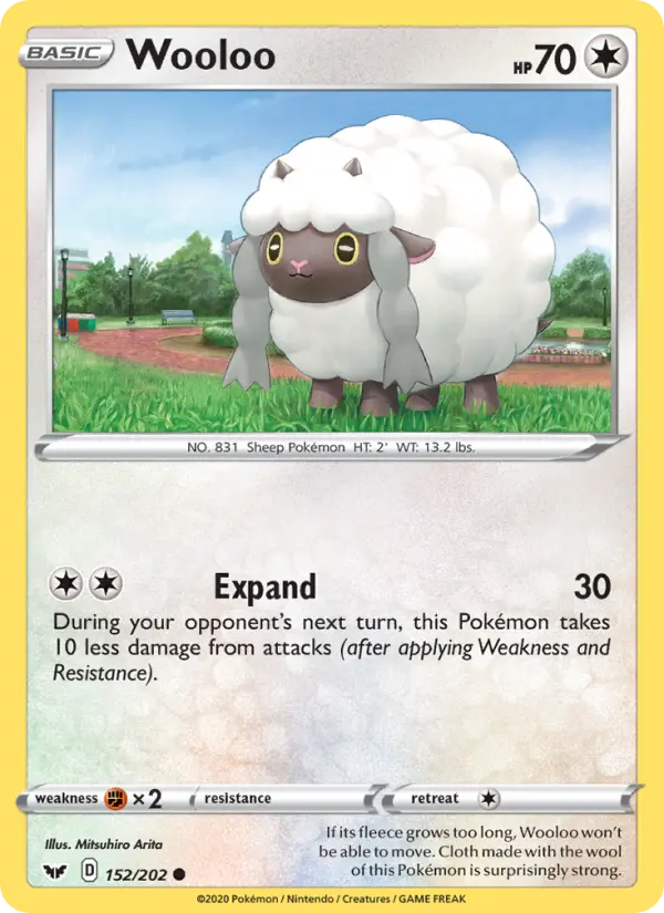 Wooloo #152 — Sword & Shield