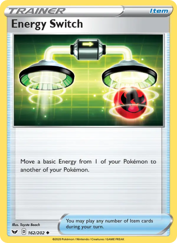 Energy Switch #162 — Sword & Shield